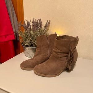 Gap Suede Short Heel Boots